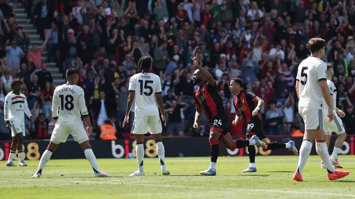 Manchester United Nyaris Dipermalukan Bournemouth, Selamat Berkat Gol Hojlund di Injury Time