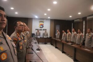 Kapolda NTB Tegaskan Komitmen Implementasi Arahan Kapolri dalam Pembukaan Rakernis Divisi Polri 2025