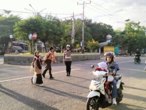 Strong Point Rutin Polisi di Bima, Upaya Jamin Keamanan dan Keselamatan