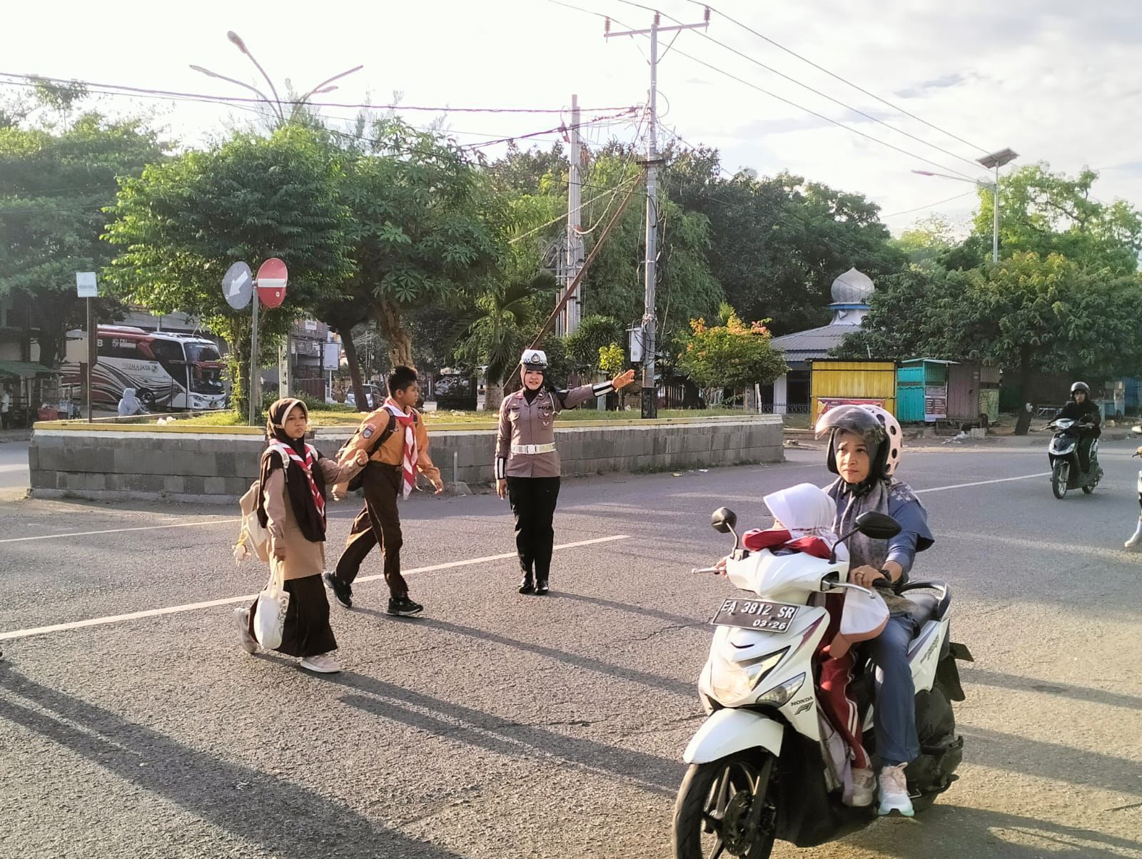 Strong Point Rutin Polisi di Bima, Upaya Jamin Keamanan dan Keselamatan